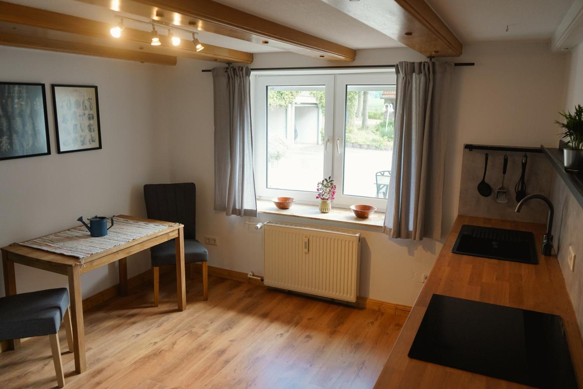 Idyllische Ferienwohnung Im Kalletal 外观 照片
