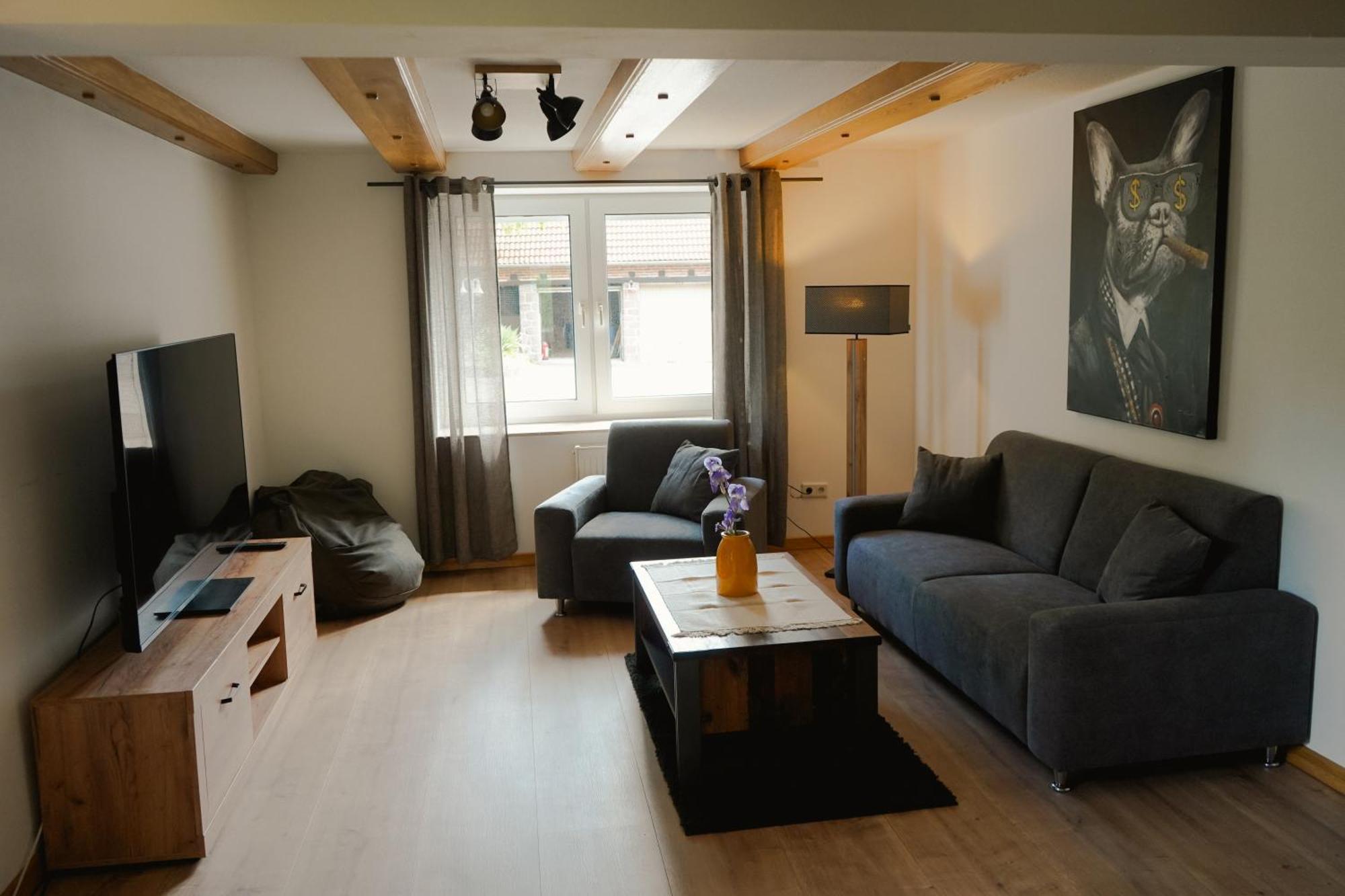 Idyllische Ferienwohnung Im Kalletal 外观 照片